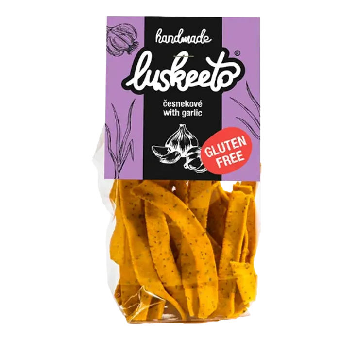 Luskeeto Krekry luštěninové s česnekem 70 g